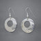 Raven & Sun Disc Earrings