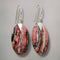 Mammoth Tooth Large Oval Earrings