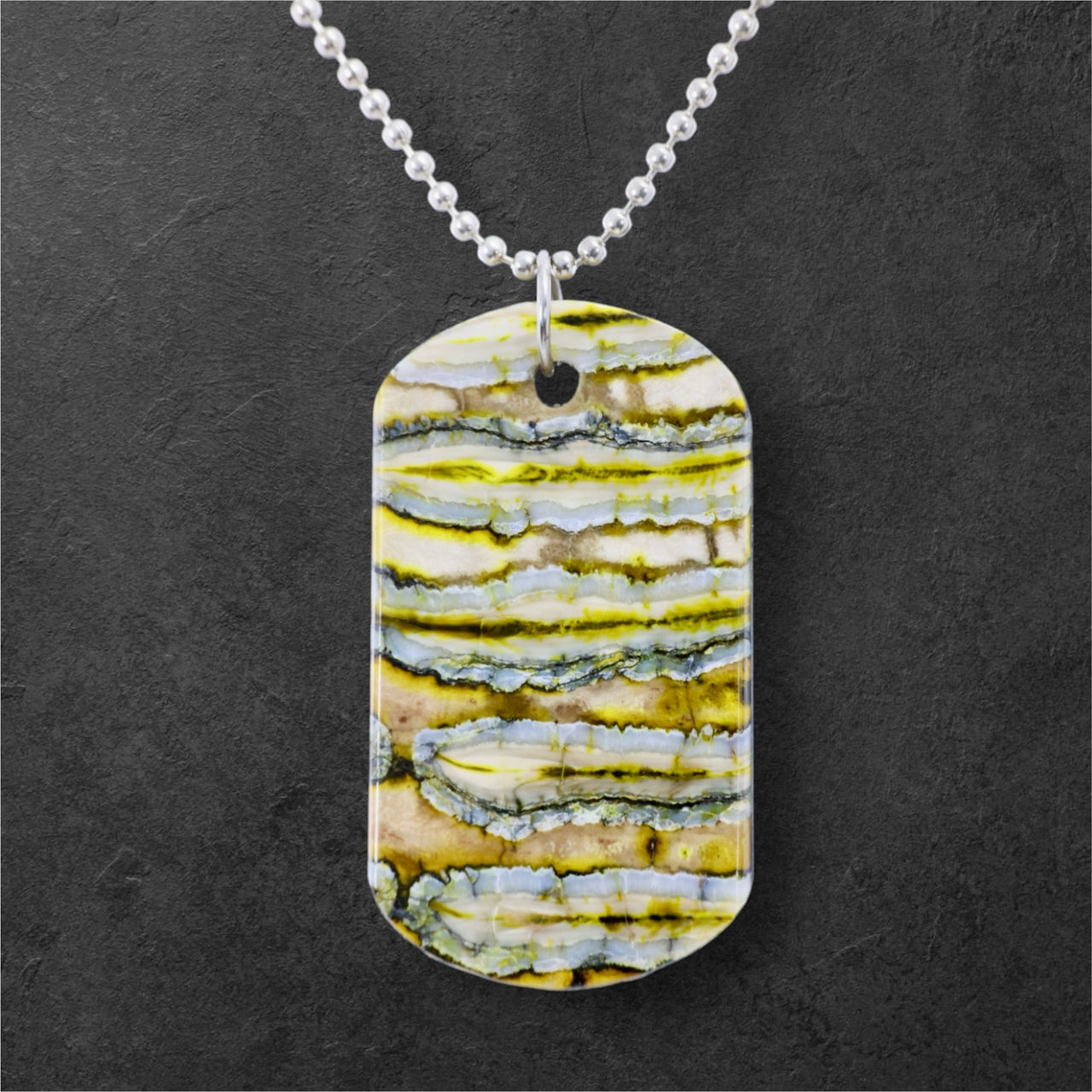 Mammoth Tooth Dog Tag