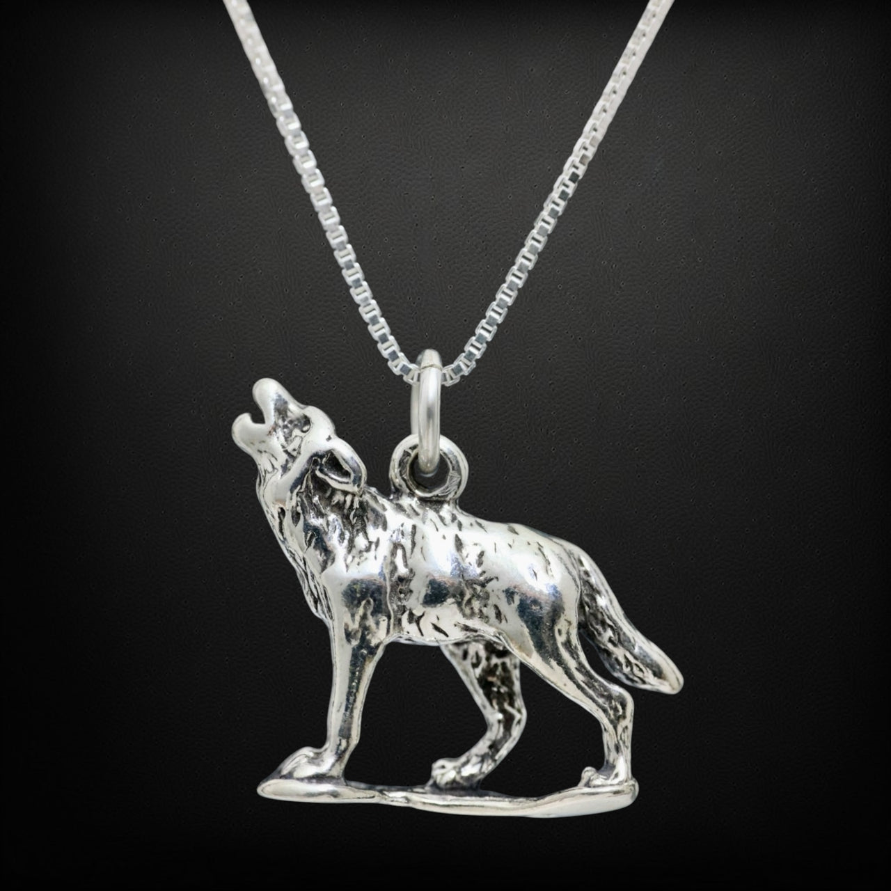 Howling Wolf Charm / Pendant