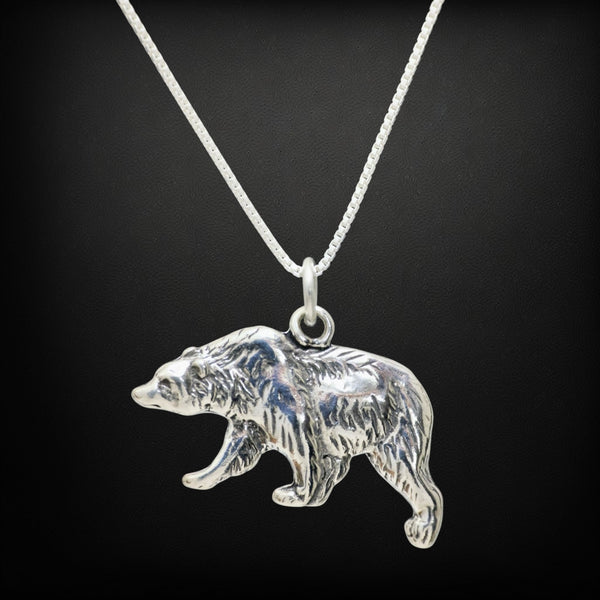 Bear Flat Charm / Pendant