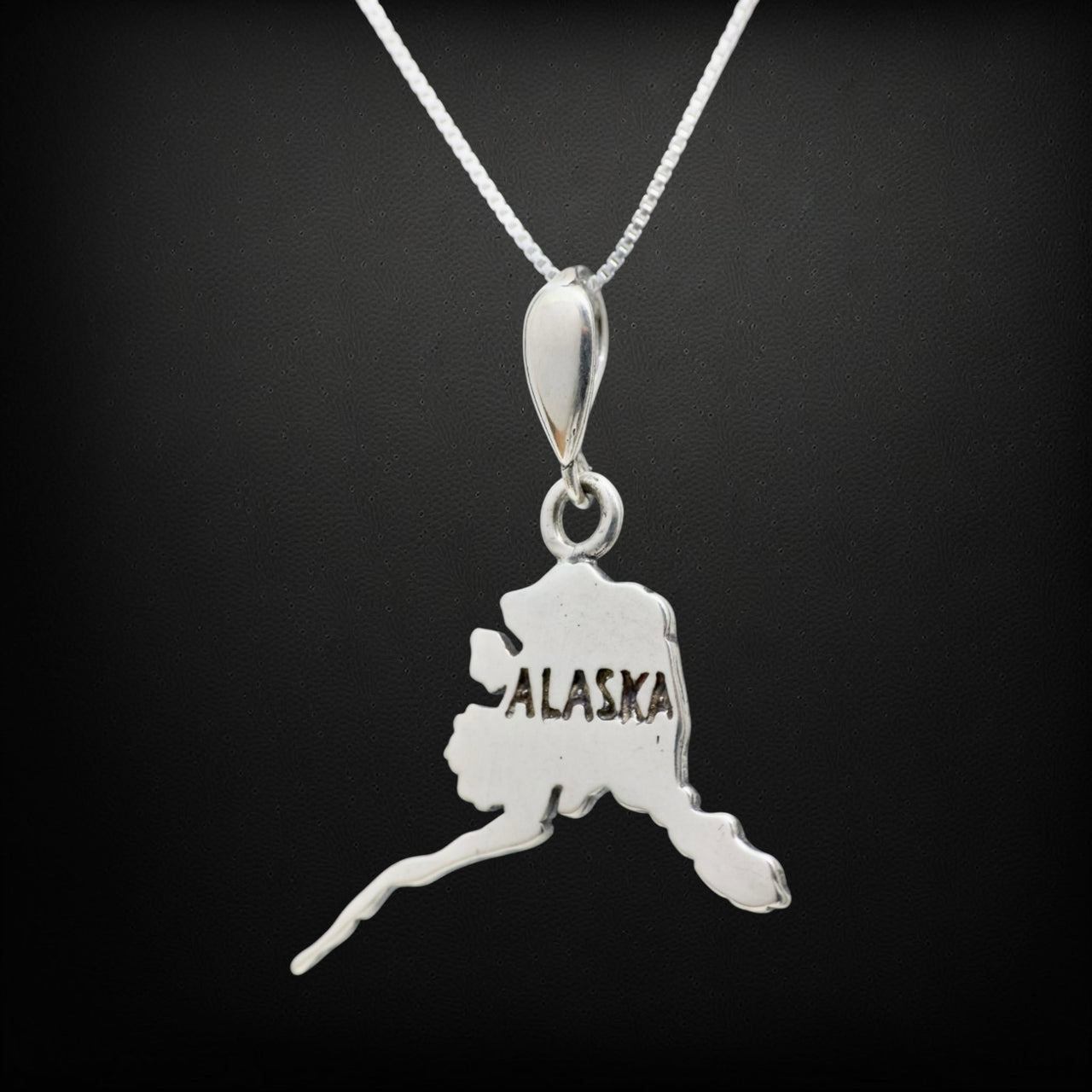 Alaska  Map Pendant