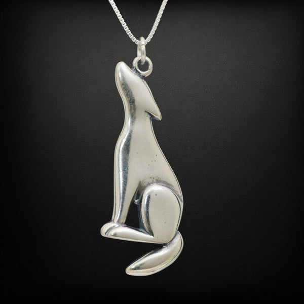 Howling Wolf Pendant