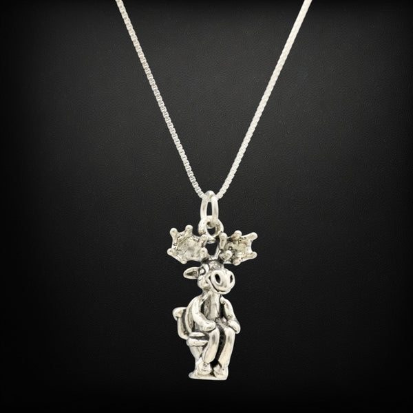 Moose Toilet Charm / Pendant