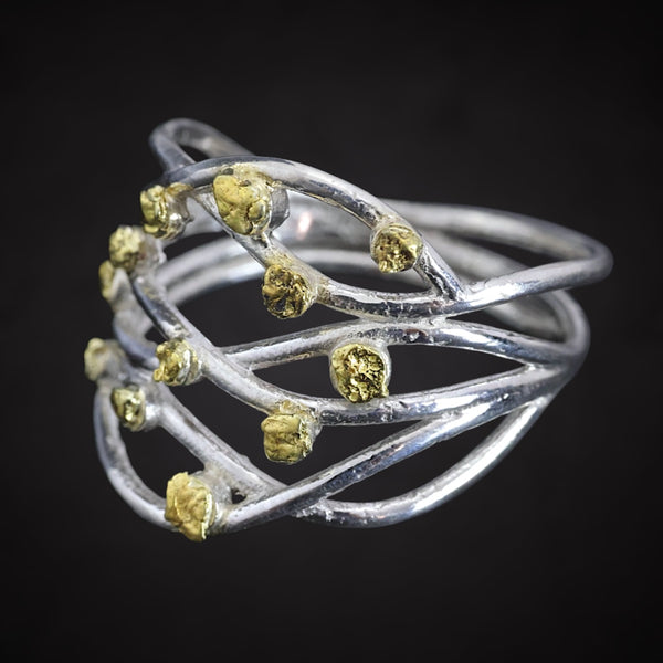 Vibe Silver & Gold Ring