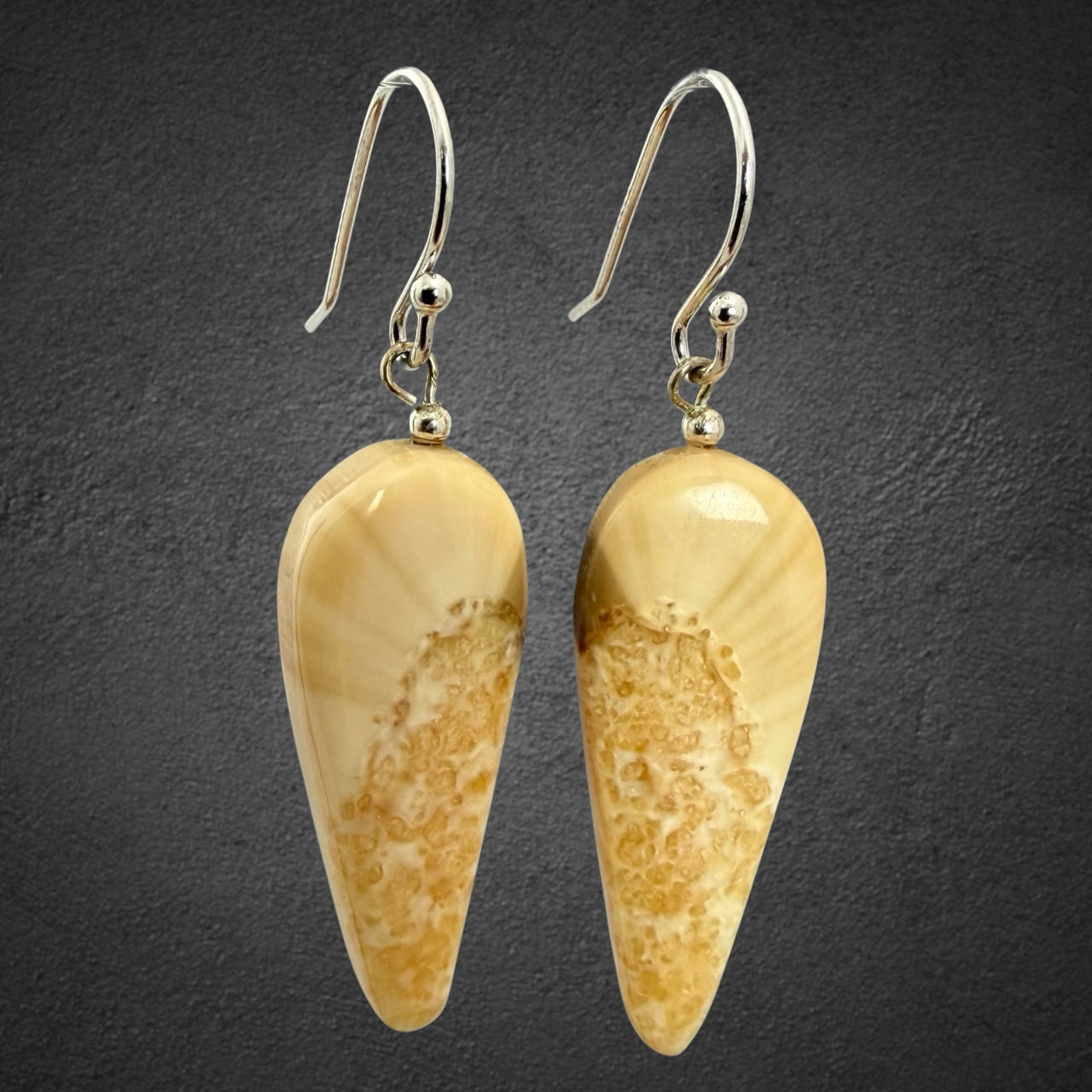 Walrus Ivory Earrings