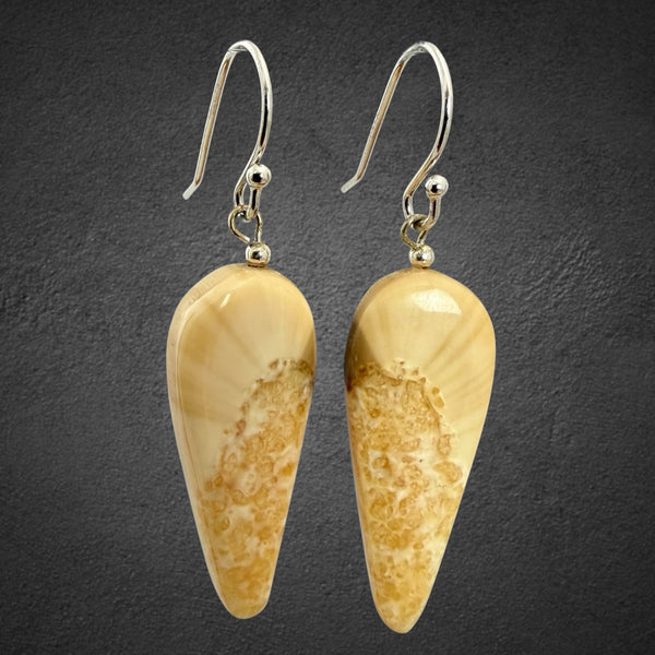 Walrus Ivory Earrings