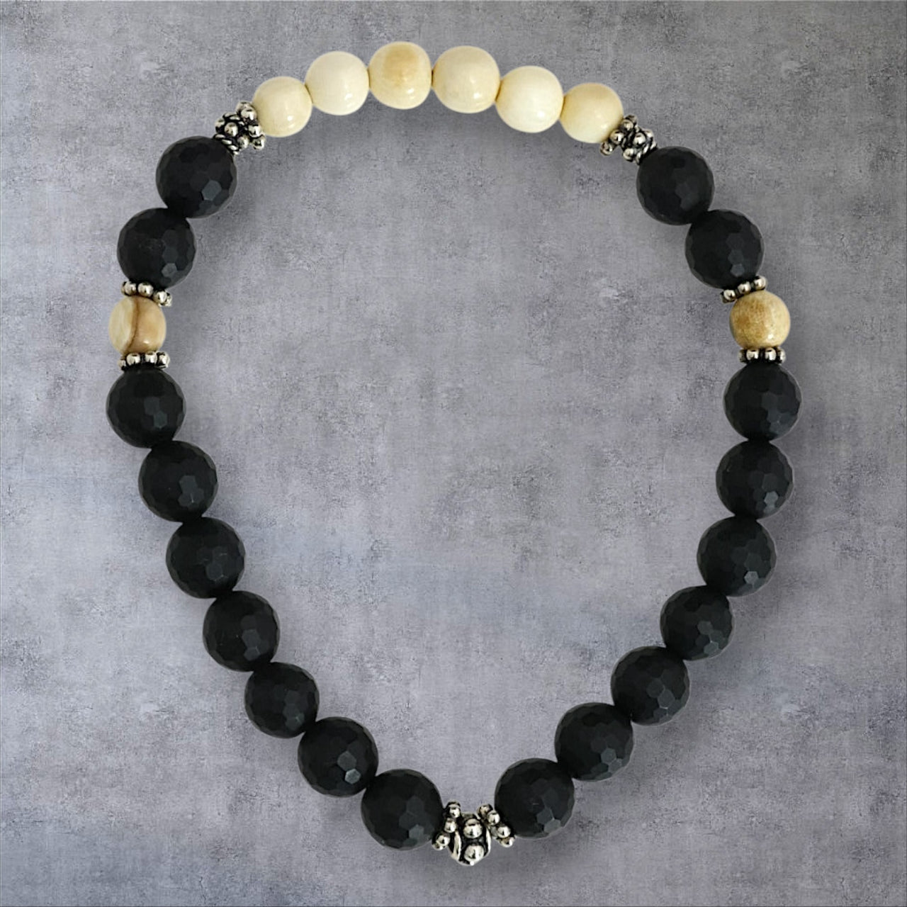 Onyx & Ivory Bracelet