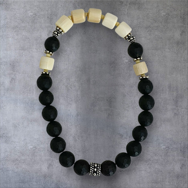 Onyx & Ivory Bracelet