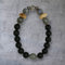 Onyx, Labradorite & Ivory Bracelet