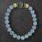 Ivory & Aquamarine Bracelet
