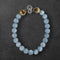Ivory & Aquamarine Bracelet