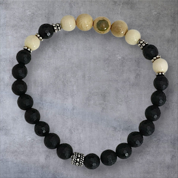Onyx & Ivory Bracelet