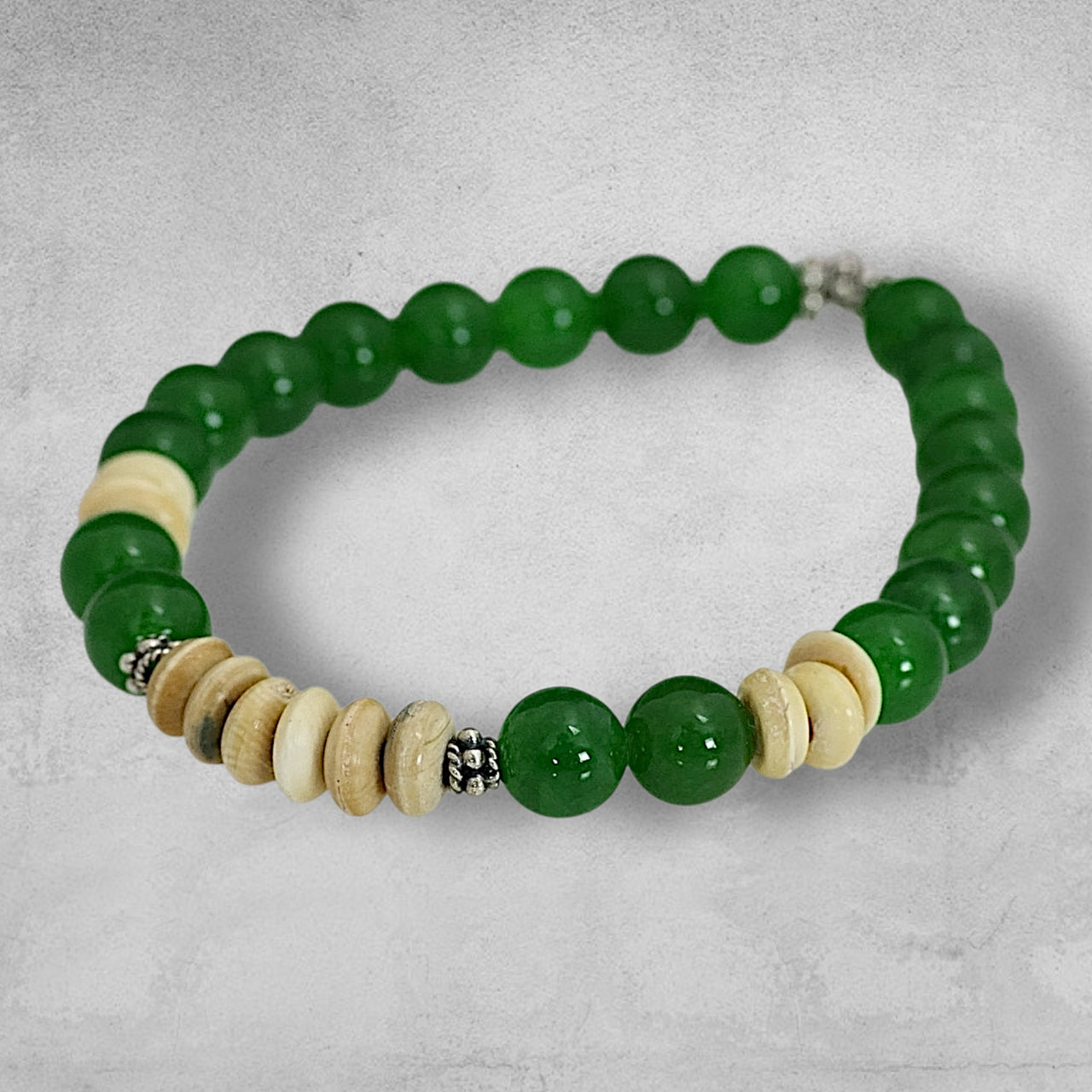 Ivory & Jade Bracelet