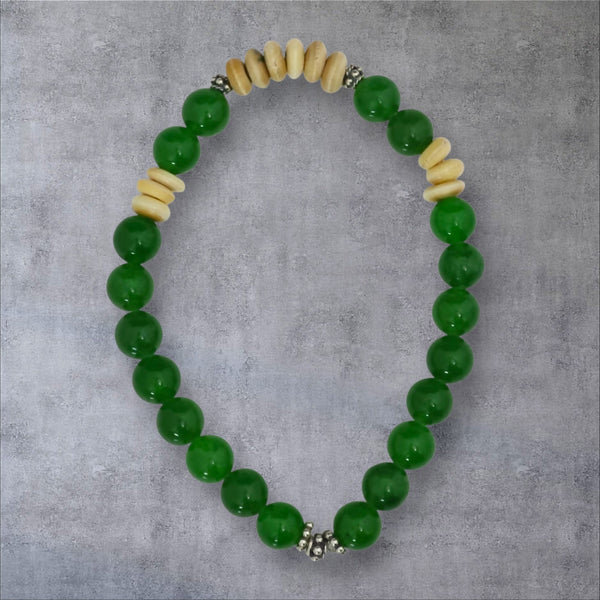 Ivory & Jade Bracelet