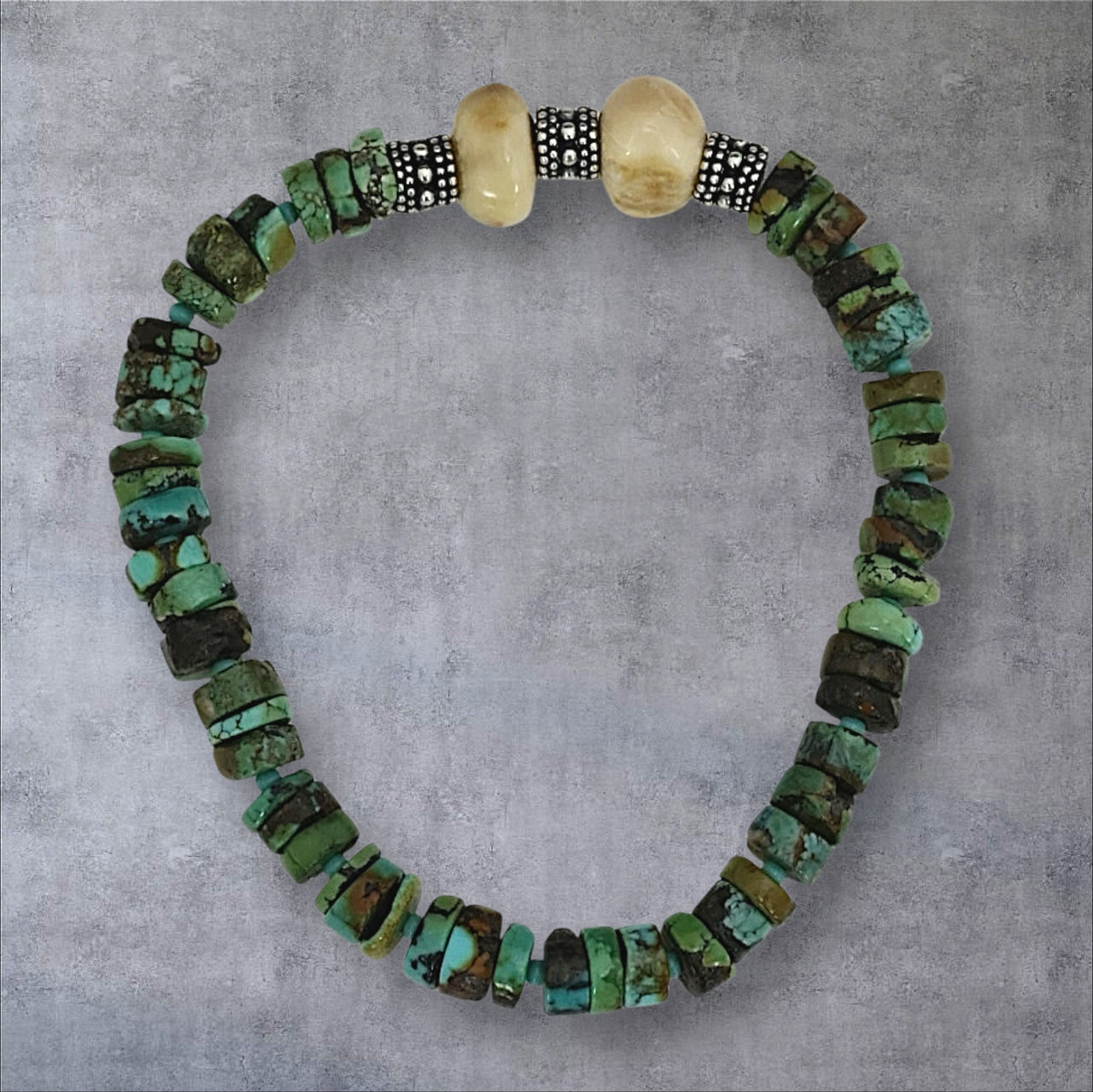 Ivory & Turquoise Bracelet