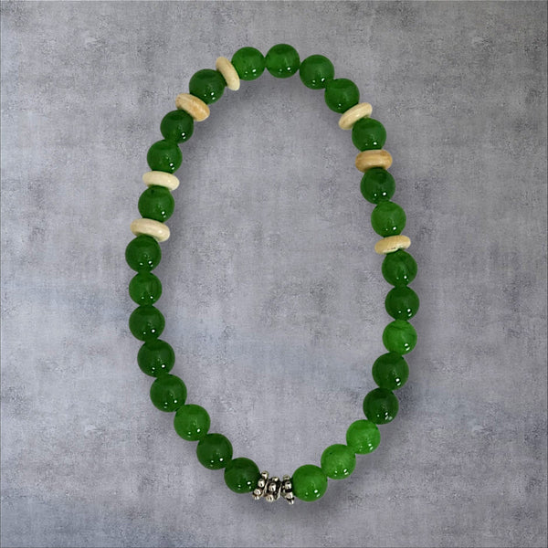 Ivory & Jade Bracelet