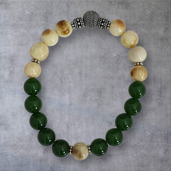 Ivory & Jade Bracelet