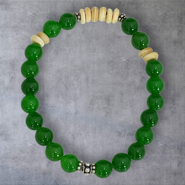 Ivory & Jade Bracelet