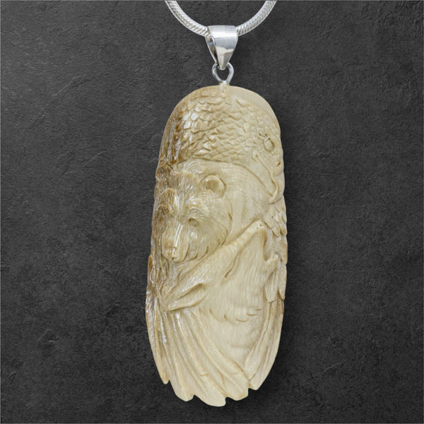 Eagle, Bear & Wolf Pendant