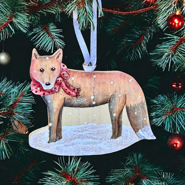 Red Fox Ornament