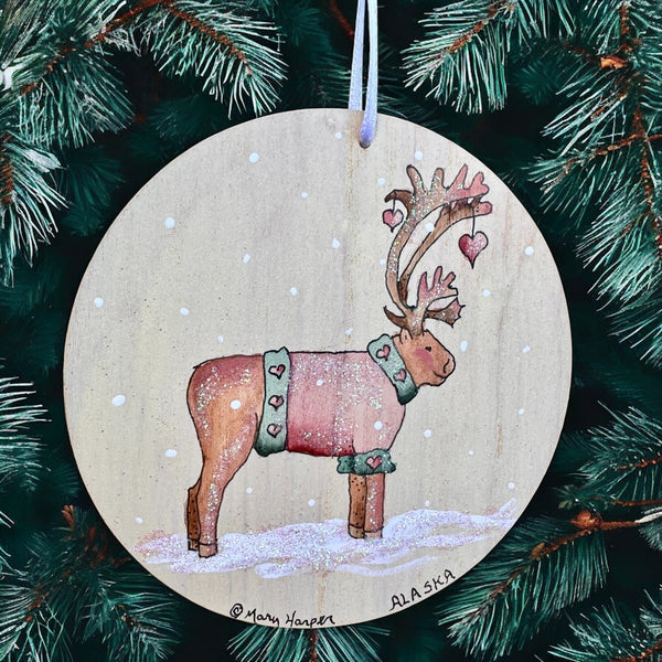 Caribou Ornament