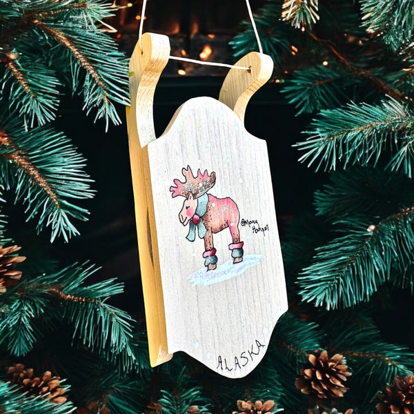 Sled Ornament