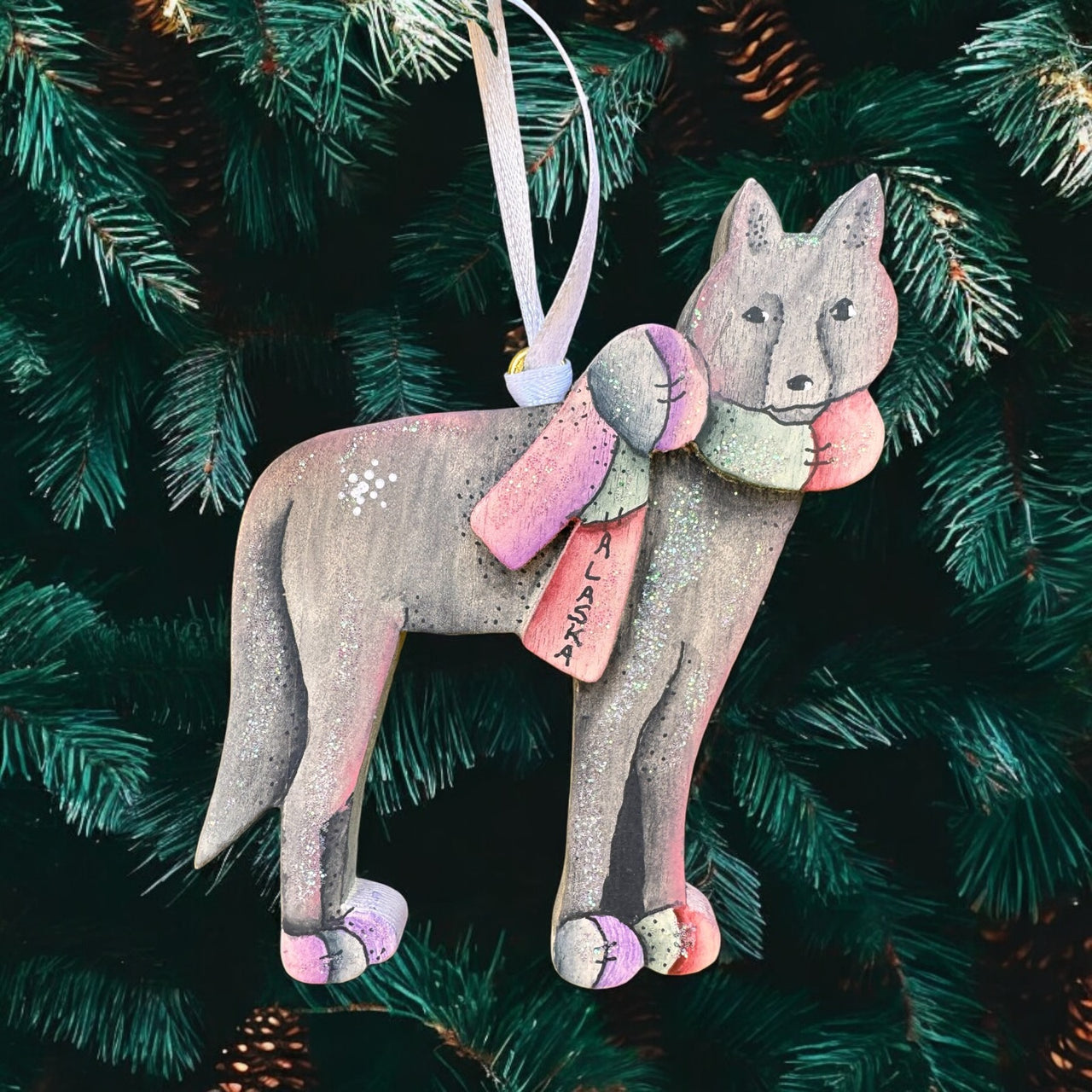 Wolf Ornament