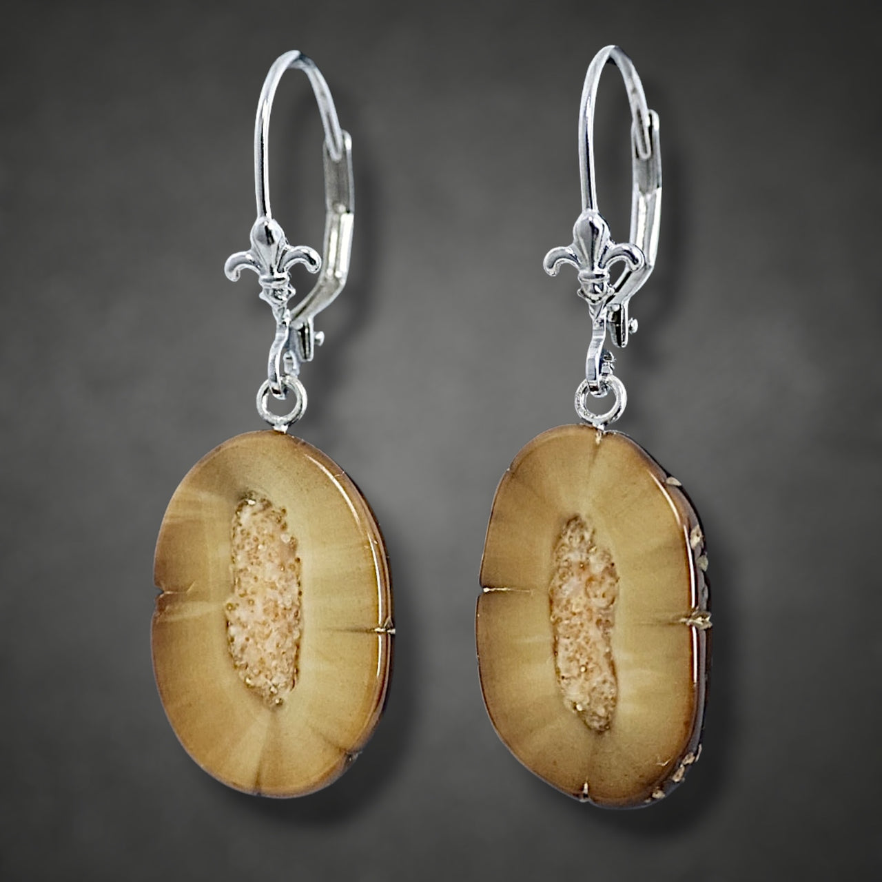 Ivory Slices Earrings