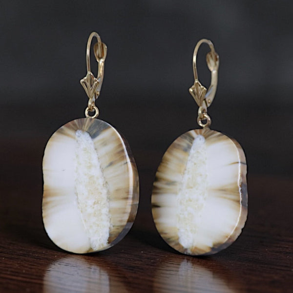 Ivory Slices Earrings