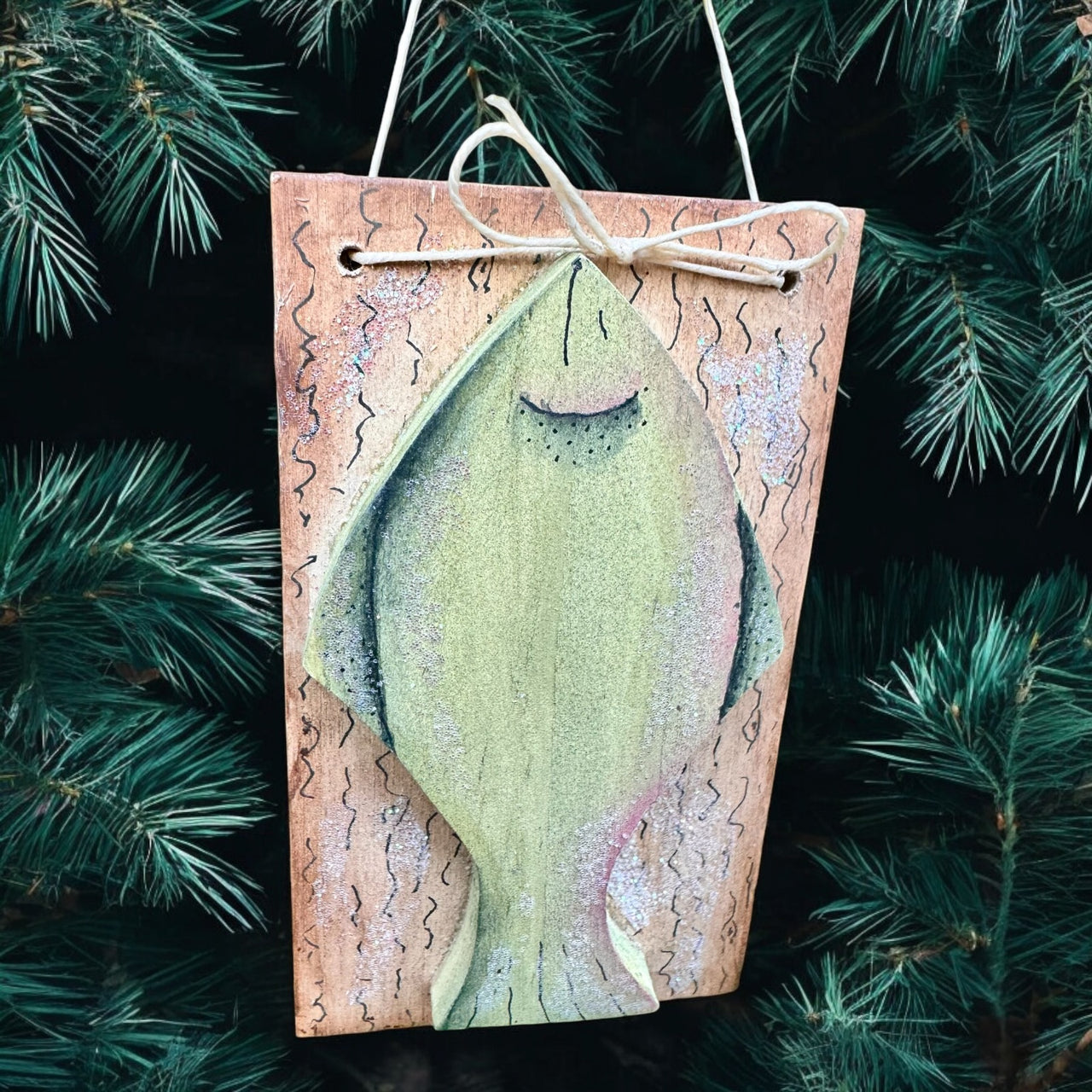 Halibut Trophy Ornament