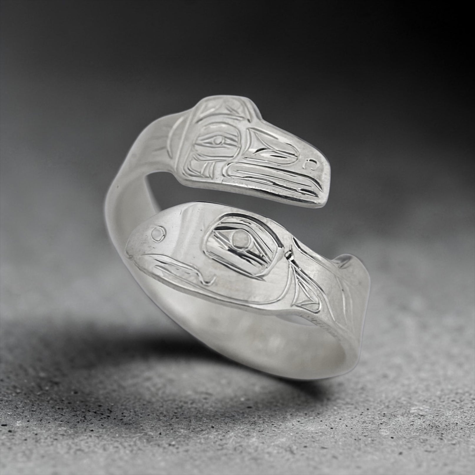 Native Alaska Lovebirds Ring – Fish Creek Company