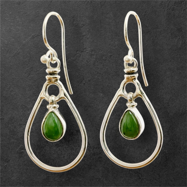 Jade Teardrop Earrings