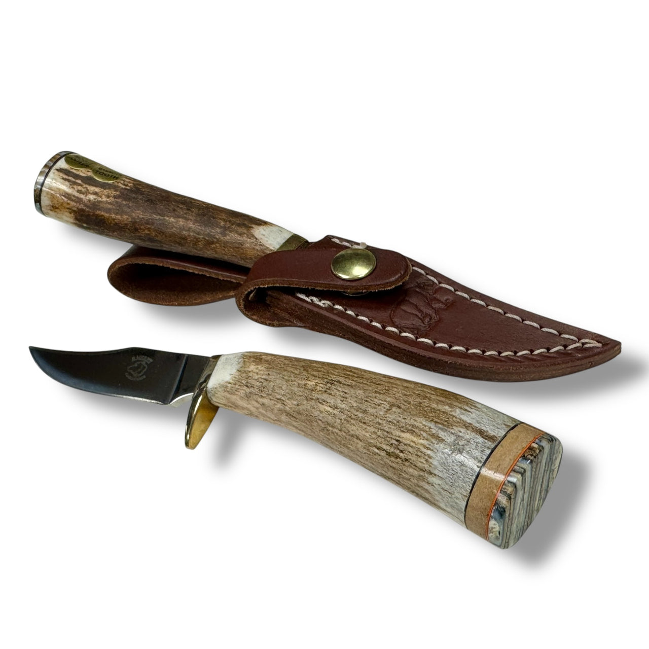 Antler w/ Mammoth Tooth Knife – Fish Creek Company