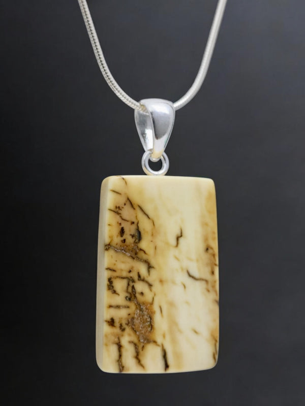 Ivory Tile Pendant