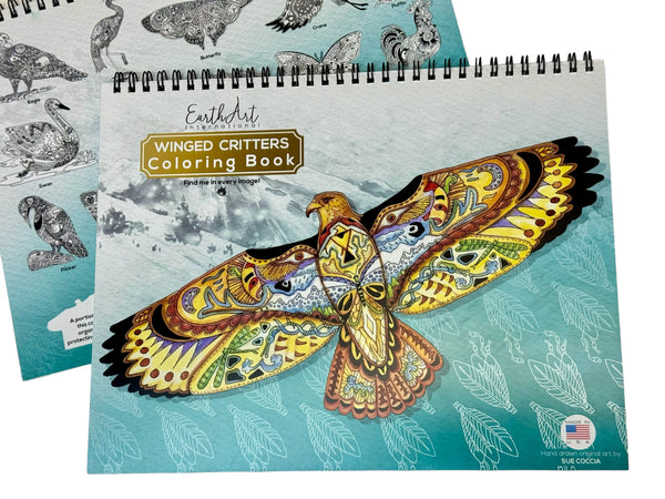 Winged Critters Coloring Book
