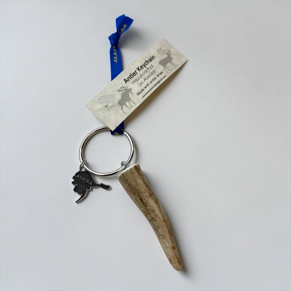 Antler Tip Keychain