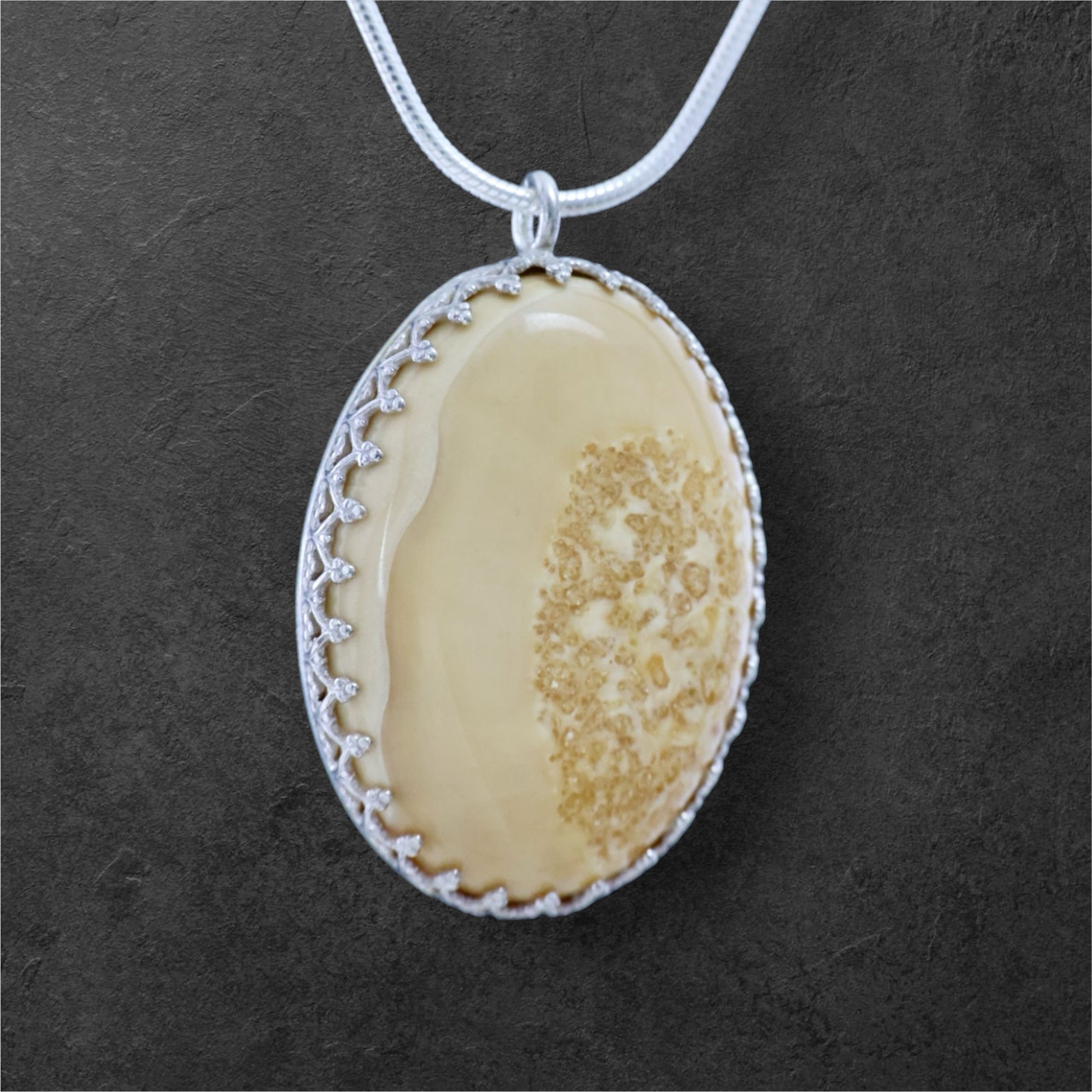 Fossil Walrus Ivory Jewelry – Fish Creek Company