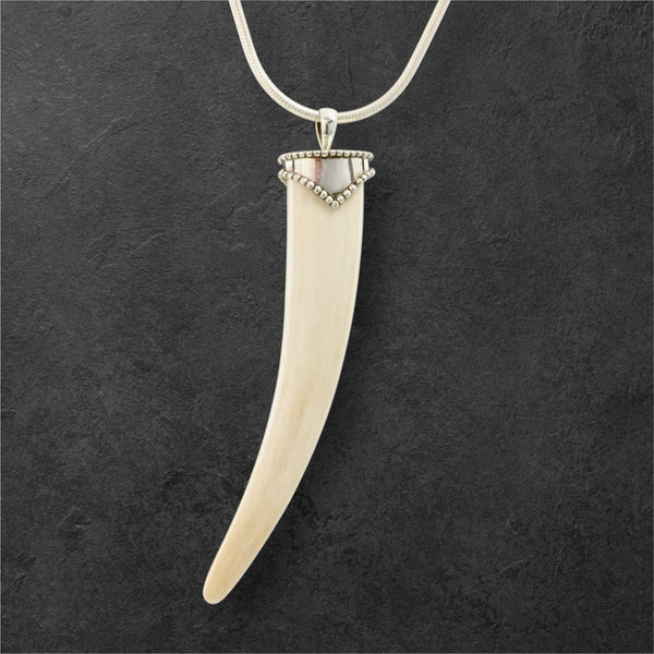 Ivory Tusk XL Pendant