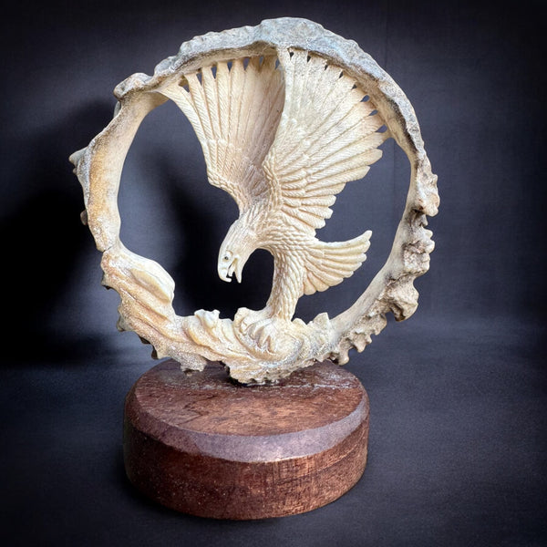 Eagle - Antler Carving