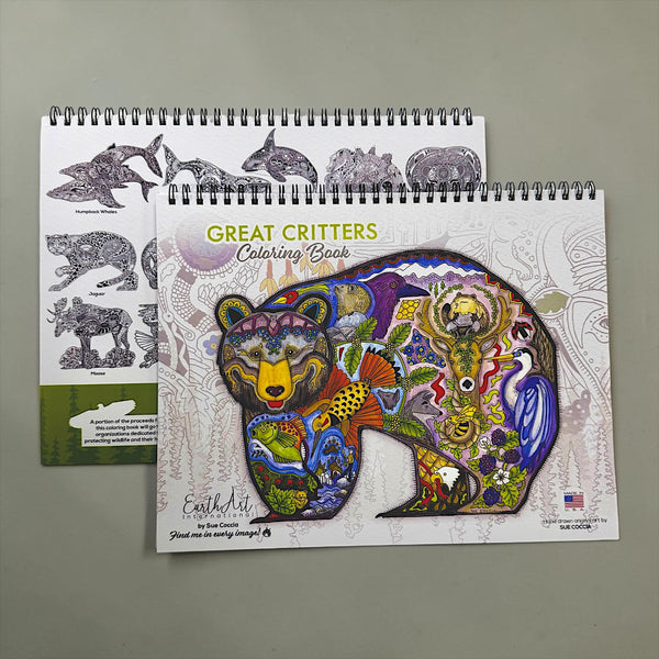 Great Critters Coloring Book