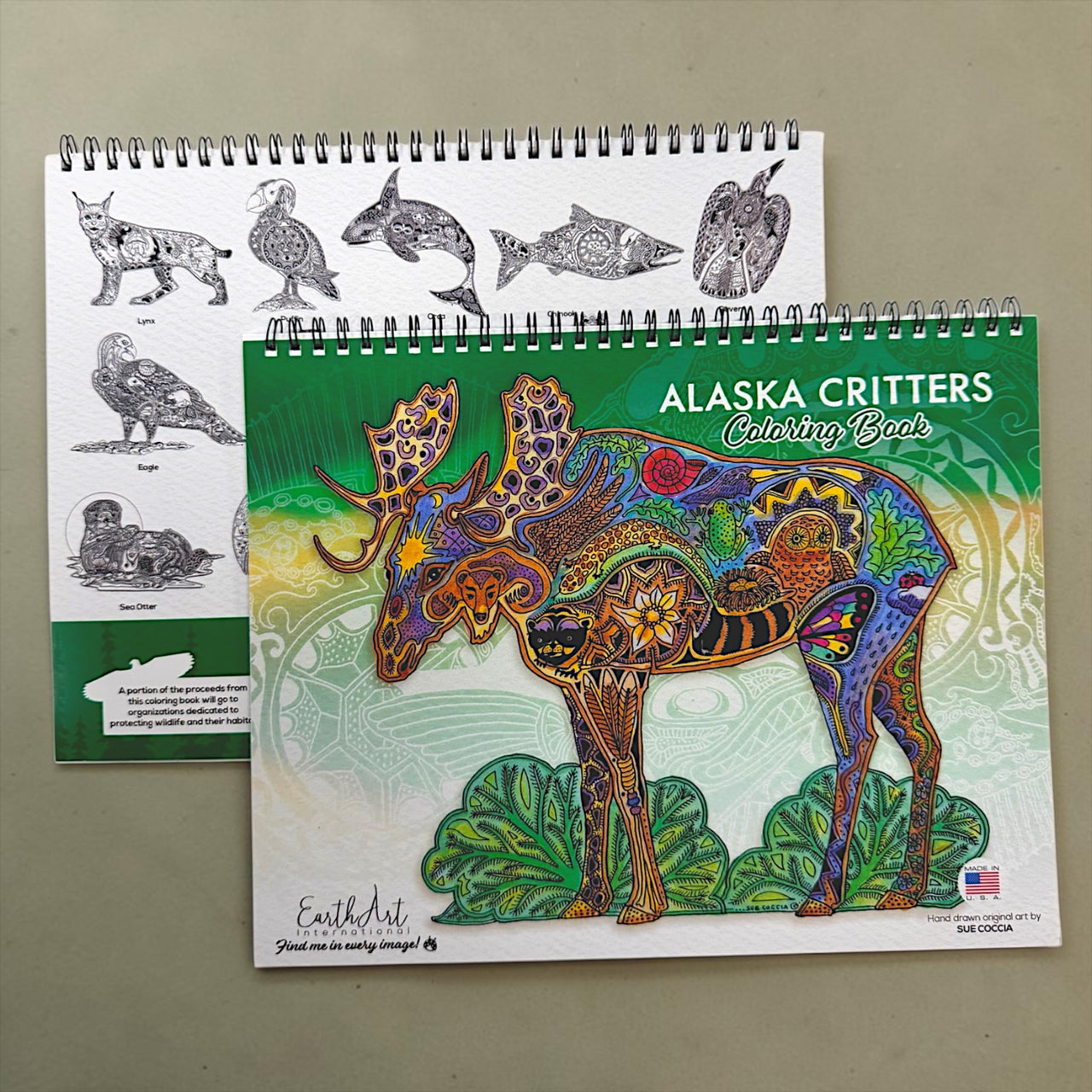Alaska Critters Coloring Book