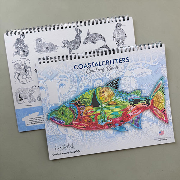 Coastal Critters Coloring Book