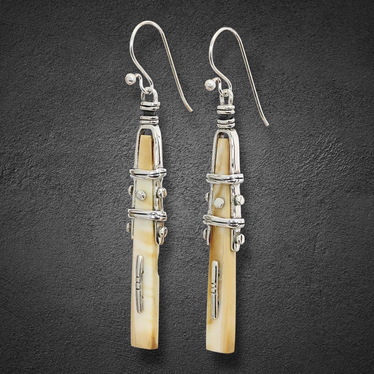 Walrus Ivory Earrings