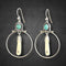 Ivory & Turquoise Earrings
