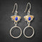 Ivory & Lapis Earrings