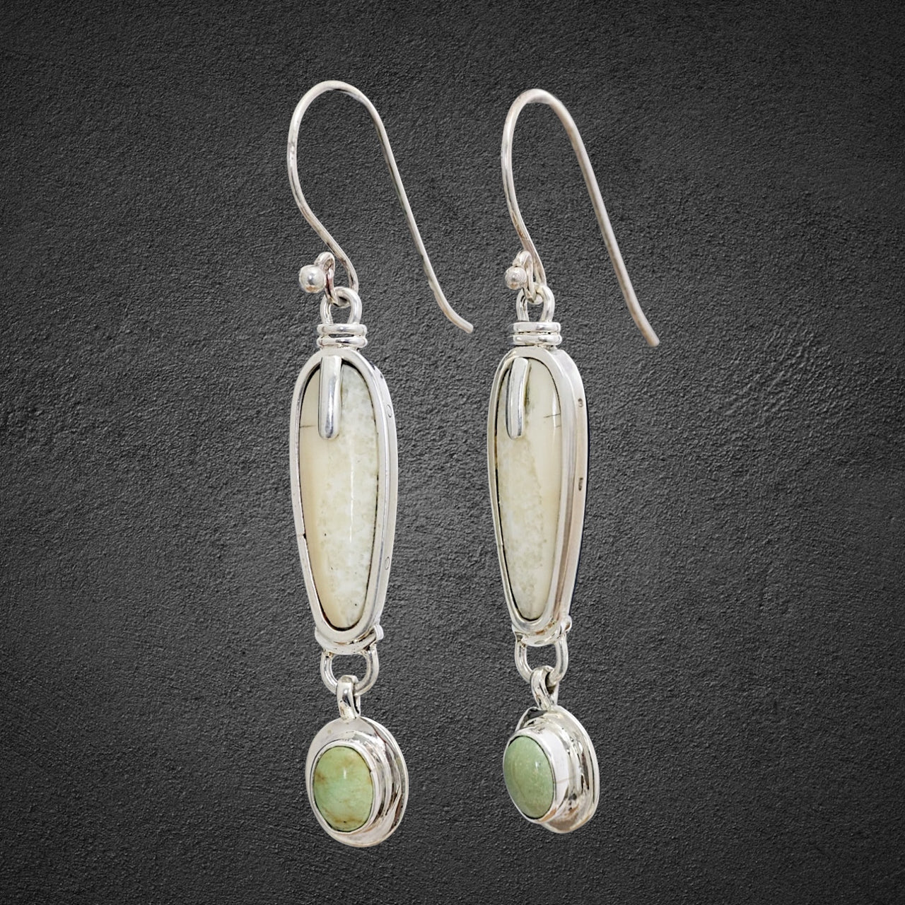 Ivory & Turquoise Earrings