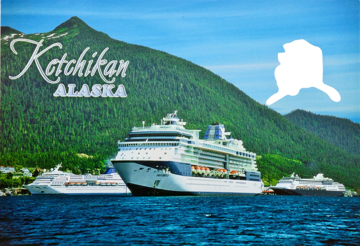 Ketchikan, AK Postcard – Fish Creek Company