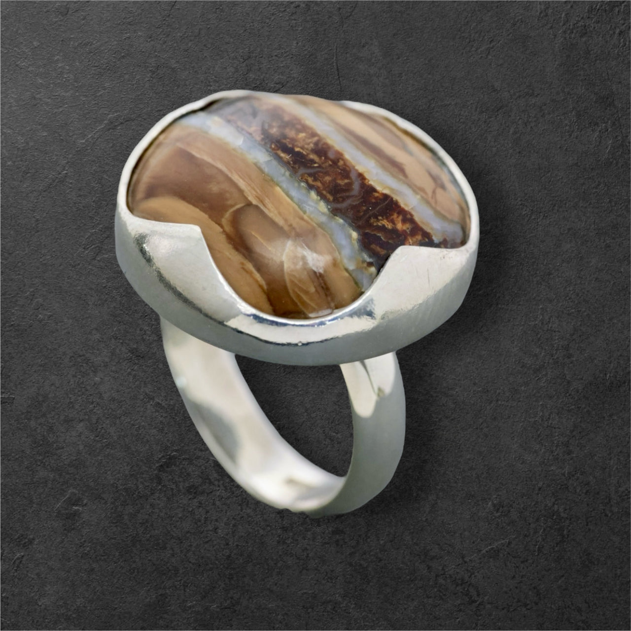 Mammoth Tooth Ring - Size 7