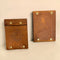 Leather Cribbage Board -  AK Compass Rose